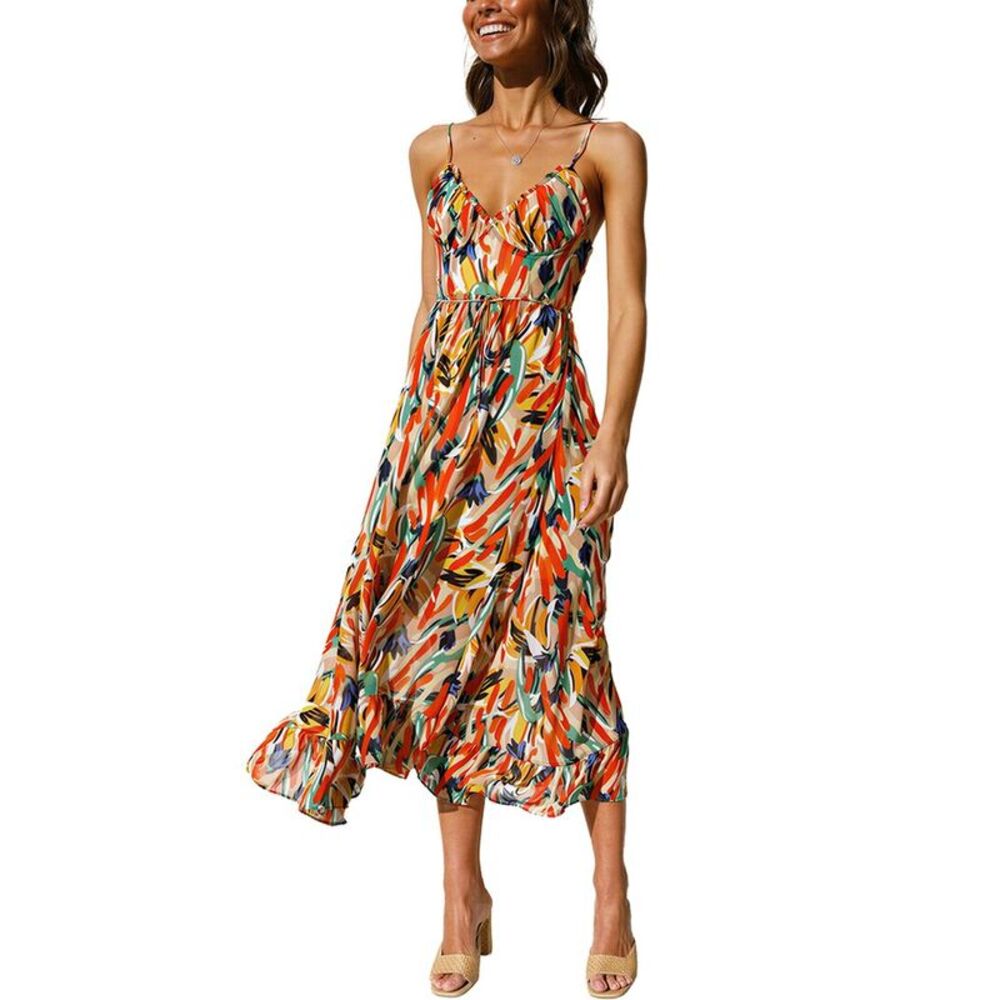 Vincent Womens  Midi Dress